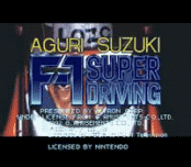 Игра Aguri Suzuki F-1 Super Driving