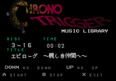 Игра BS Chrono Trigger - Music Library