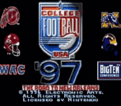 Игра College Football USA 97 - The Road to New Orleans