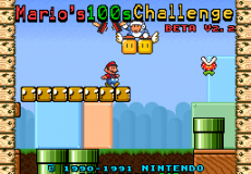 Игра Mario's 100s Challenge