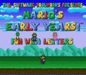 Игра Mario's Early Years! Fun with Letters