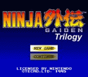 Игра Ninja Gaiden Trilogy