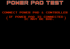 Игра Nintendo World Class Service - Power Pad Test Cartridge