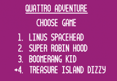Игра Quattro Adventure