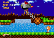 Игра Ray the Flying Squirrel in Sonic the Hedgehog