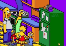 Игра Simpsons - Barts Nightmare