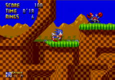 Игра Sonic 1 - The Harder Levels (demo)