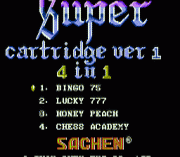 Игра Super Cartridge Ver 1 – 4 in 1