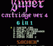 Игра Super Cartridge Ver 4 – 6 in 1