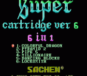 Игра Super Cartridge Ver 6 – 6 in 1