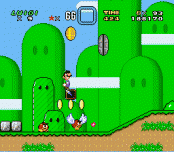 Игра Super Luigi World - Luigis Quest