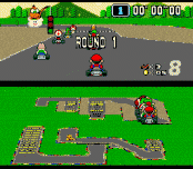 Игра Super Mario Kart - Crazy Tracks