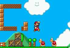 Игра Super Mario World (hack)