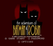 Игра The Adventures of Batman Robin