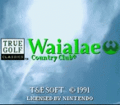 Игра Waialae Country Club