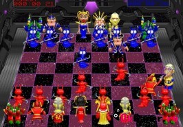 Игра Battle Chess 4000 / Боевые шахматы 4000