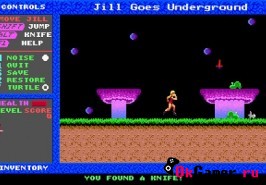 Игра Jill Goes Underground / Джилл идет под землю