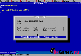 Игра Turbo Pascal 7.1