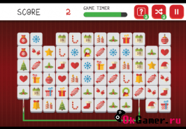 Игра Winter Mahjong / Зимний маджонг