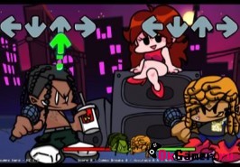 Игра FNF: Rap Superstars vs Hey Mikey!