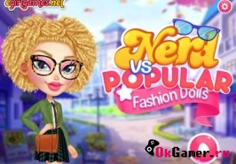 Игра Nerd vs Popular Fashion Dolls / Ботан против популярных модных кукол