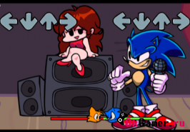 Игра FNF: Sonic Over Boyfriend