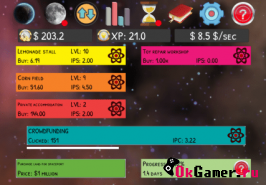Игра Moonbase Tycoon Idle / Кликер магната лунной базы