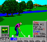 Игра PGA Tour Golf II (Sega Game Gear)