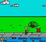 Игра Simpsons, The - Bart vs. The Space Mutants (Sega Game Gear)
