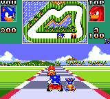 Игра Sonic Drift 2 (Sega Game Gear)