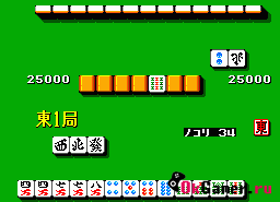 Игра Mahjong Sengoku Jidai (Sega Master System)