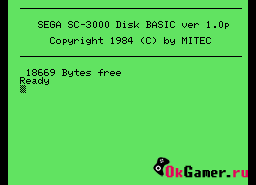 Игра Sega Disk Basic (Sega Master System)