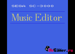Игра Sega Music Editor (Sega Master System)