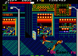 Игра Streets of Rage (Sega Master System)