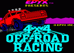 Игра 4x4 Off-Road Racing (ZX Spectrum)