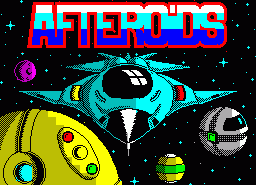 Игра Afteroids (ZX Spectrum)