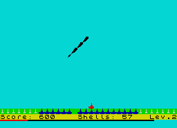 Игра Air Raid (ZX Spectrum)