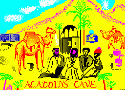 Игра Aladdin's Cave (ZX Spectrum)