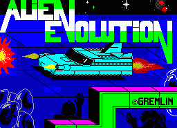 Игра Alien Evolution (ZX Spectrum)