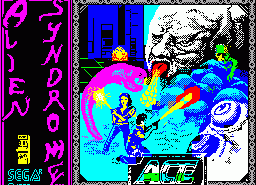 Игра Alien Syndrome (ZX Spectrum)
