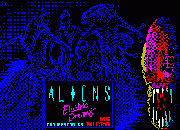Игра Aliens US Version (ZX Spectrum)