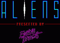 Игра Aliens (ZX Spectrum)