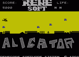 Игра Alligator (ZX Spectrum)