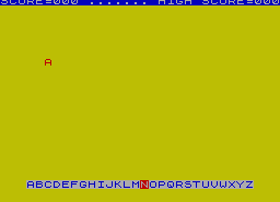 Игра Alpha-Raid (ZX Spectrum)