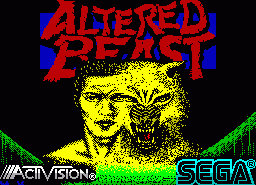 Игра Altered Beast (ZX Spectrum)