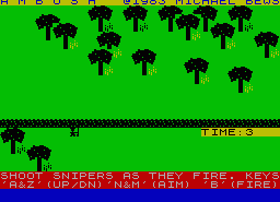 Игра Ambush (ZX Spectrum)