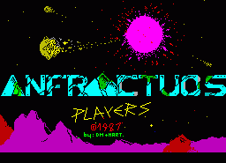 Игра Anfractuos (ZX Spectrum)