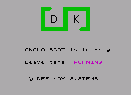Игра Anglo Scot (ZX Spectrum)