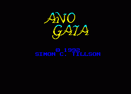 Игра Ano Gaia (ZX Spectrum)