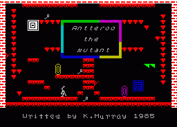 Игра Antteroo (ZX Spectrum)
